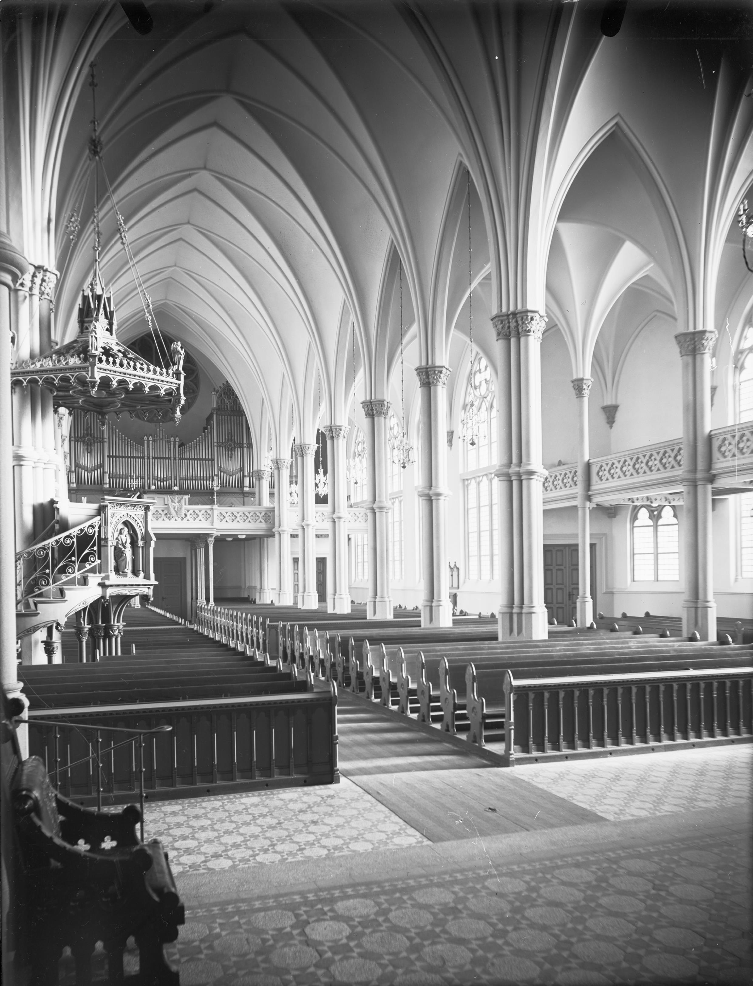 Axel Forssén, Oscar Fredriks kyrka