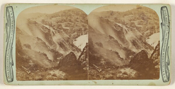 Charles Bierstadt, View up Devil's Canon.