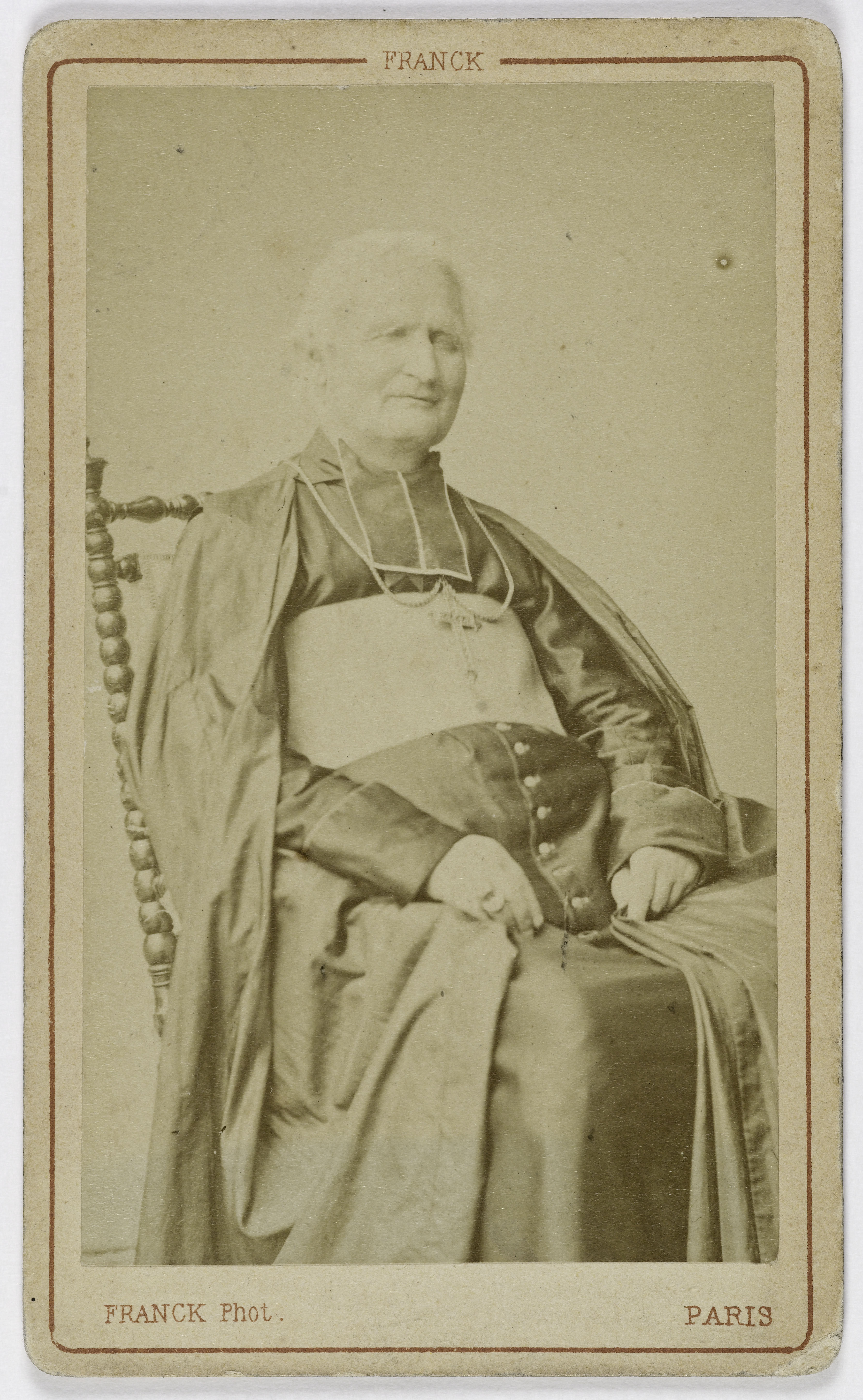 Franck, Portrait de Monseigneur Félix Antoine Philibert Dupanloup (1802-1878), (prélat, orateur)