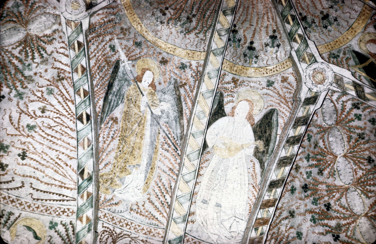 Okänd,, Lime painting in Edebo Church, Edebo parish, Uppland