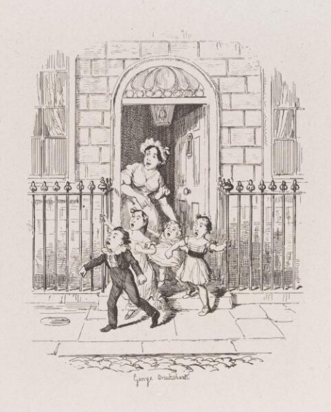 Cruikshank, George, Hackney-Coach Stands
