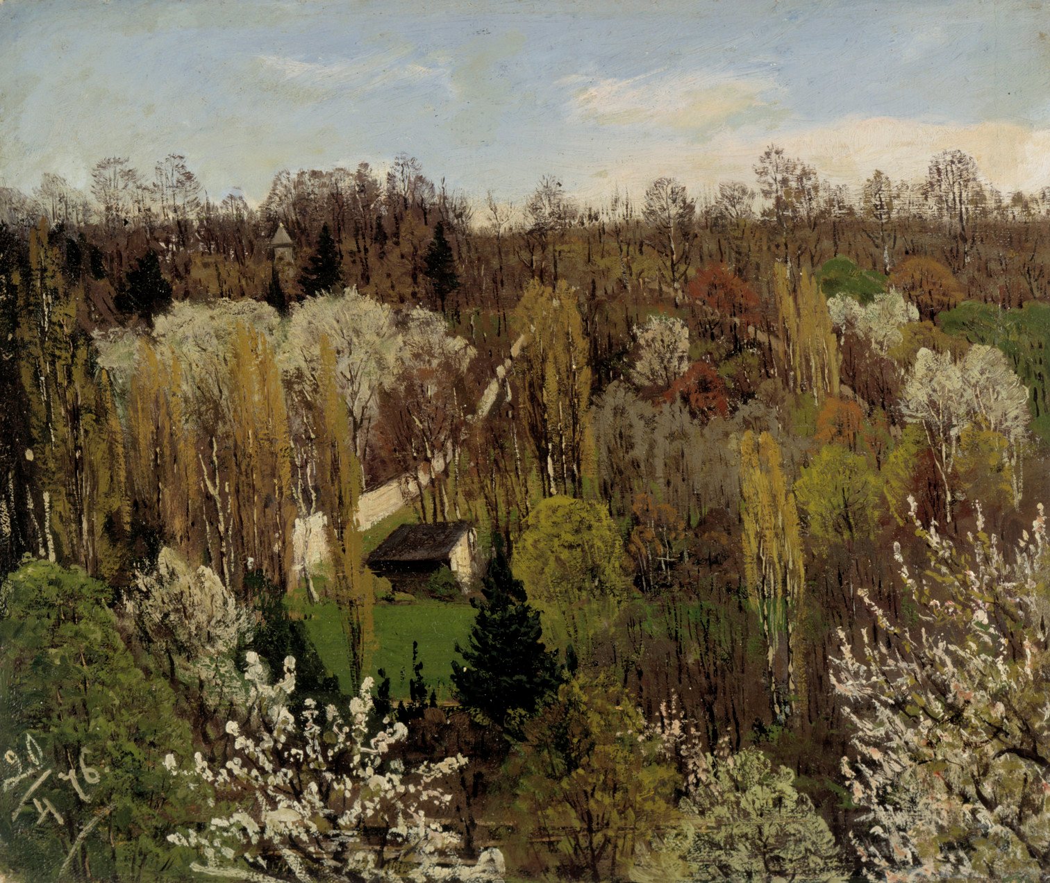 Fanny Churberg, Spring Landscape