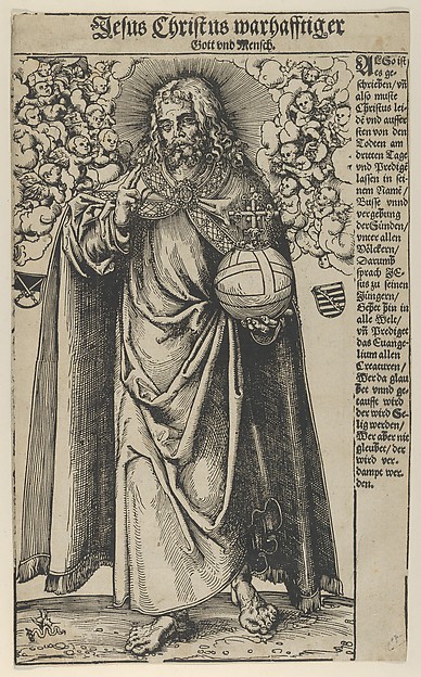 Lucas Cranach the Elder, Christ from Christ, the Apostles and St. Paul