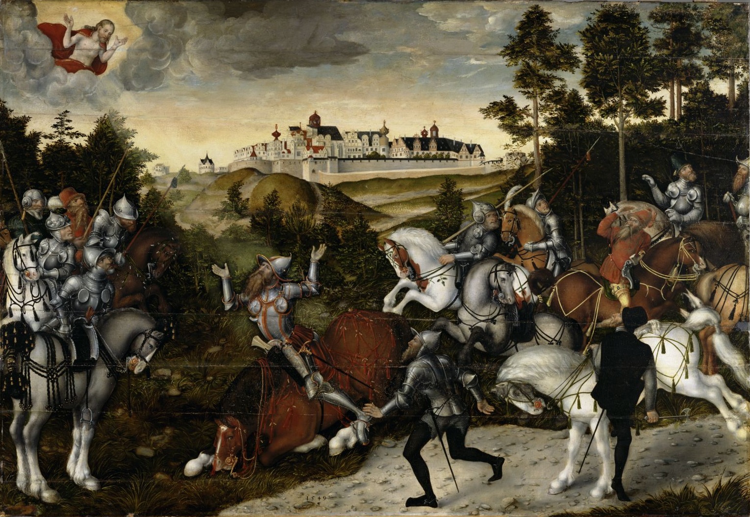 Lucas Cranach the Younger, The Conversion of Saul
