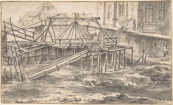 Jacob van Ruisdael, Dredging a Canal