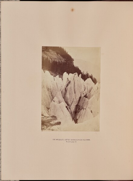 Ernest H. Edwards, Ice-Needles - Unter Grindelwald Glacier