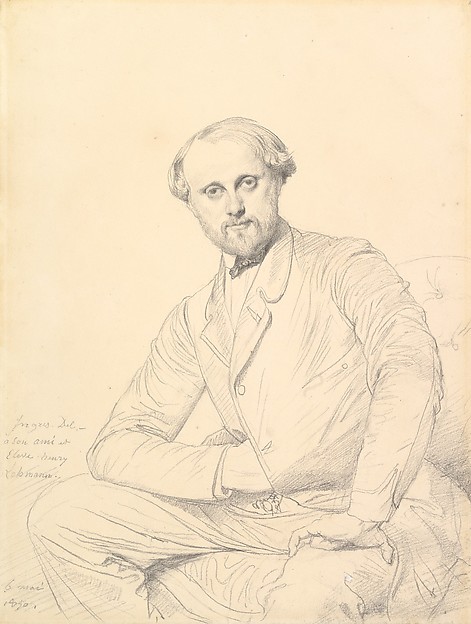 Jean Auguste Dominique Ingres, Henri Lehmann