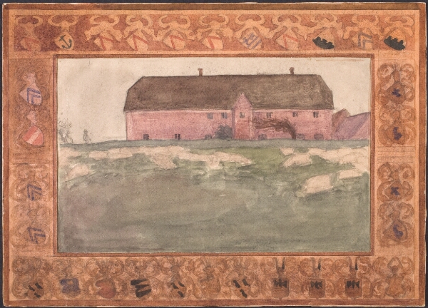 Agnes Slott-Møller, Herregården Kaas