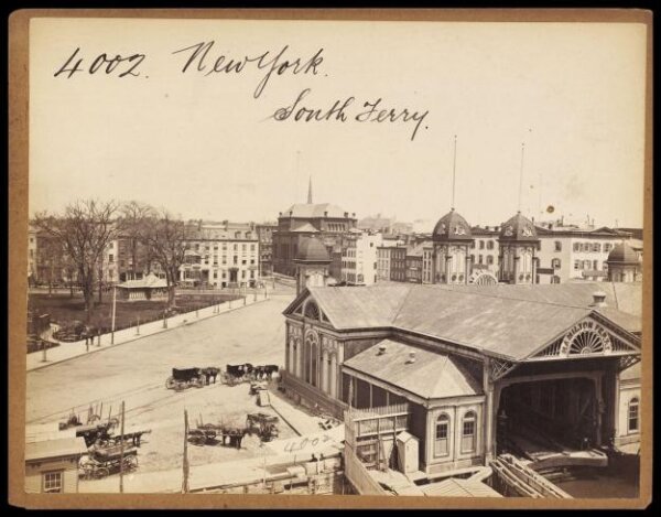 Francis Frith, New York.  South Ferry