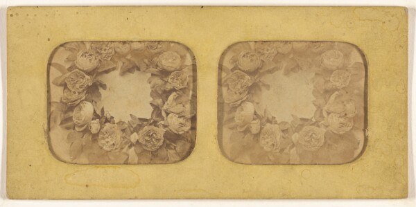 Unknown, [Wreath of flowers]