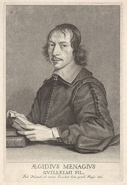 Robert Nanteuil, Gilles Ménage