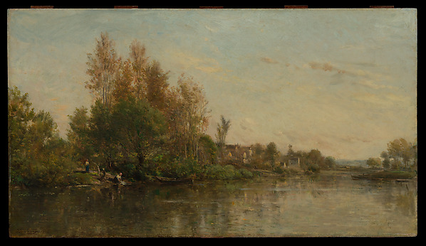 Charles-François Daubigny, The Banks of the Oise