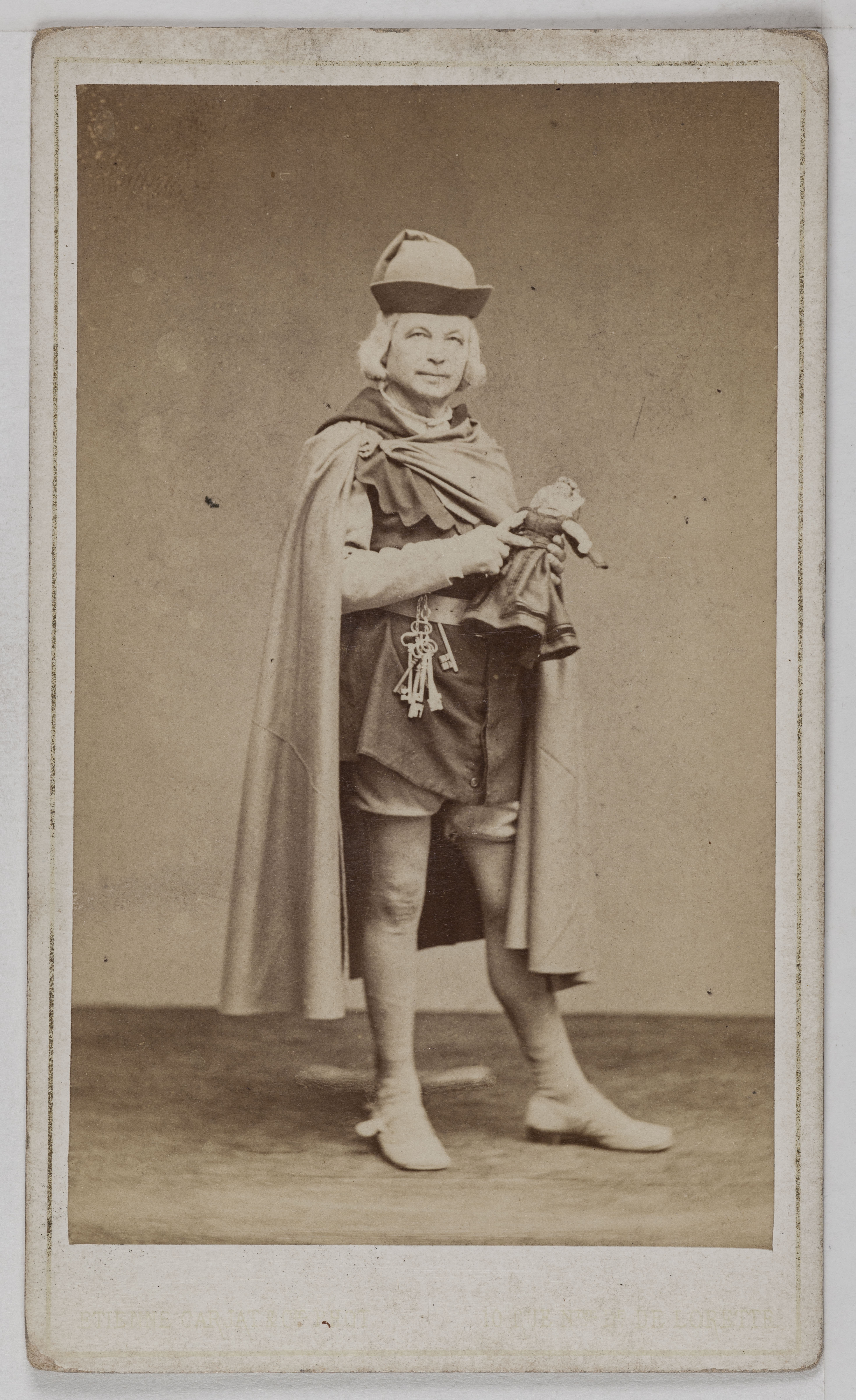Carjat & Cie, Portrait de Mangin Josnah, (acteur)
