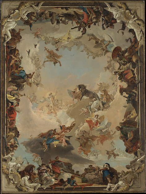 Giovanni Battista Tiepolo, Allegory of the Planets and Continents