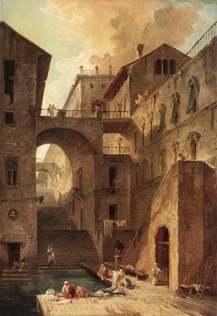 Hubert Robert, Washerwomen