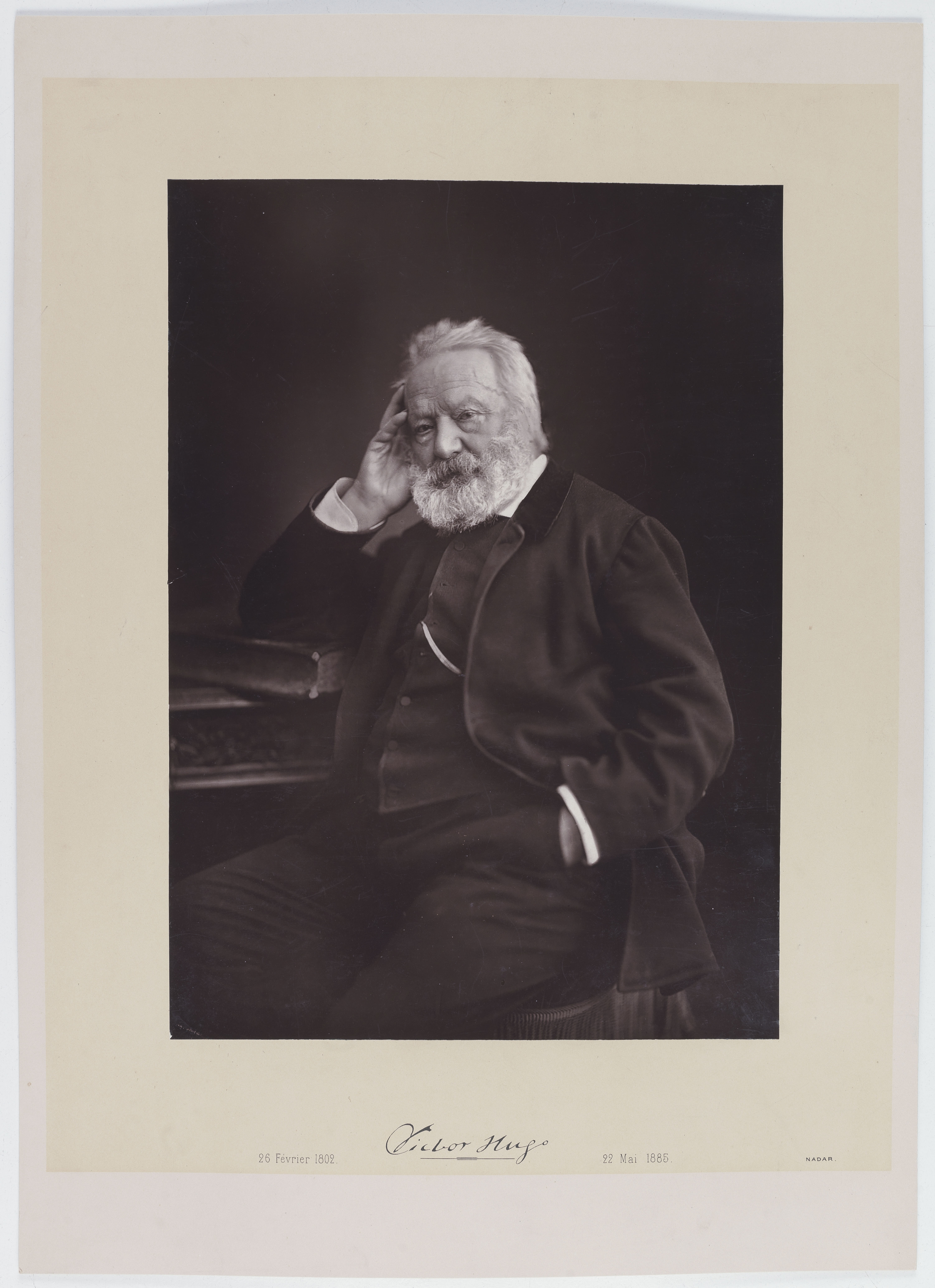 Nadar, Victor Hugo, 26 Février 1802 - 22 Mai 1885.