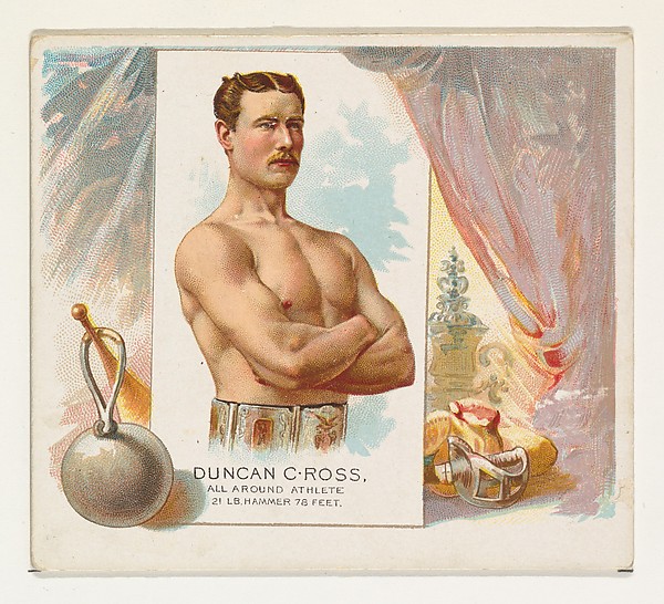 Allen & Ginter, Duncan C. Ross, All Around Athlete, from World's Champions, Second Series (N43) for Allen & Ginter Cigarettes