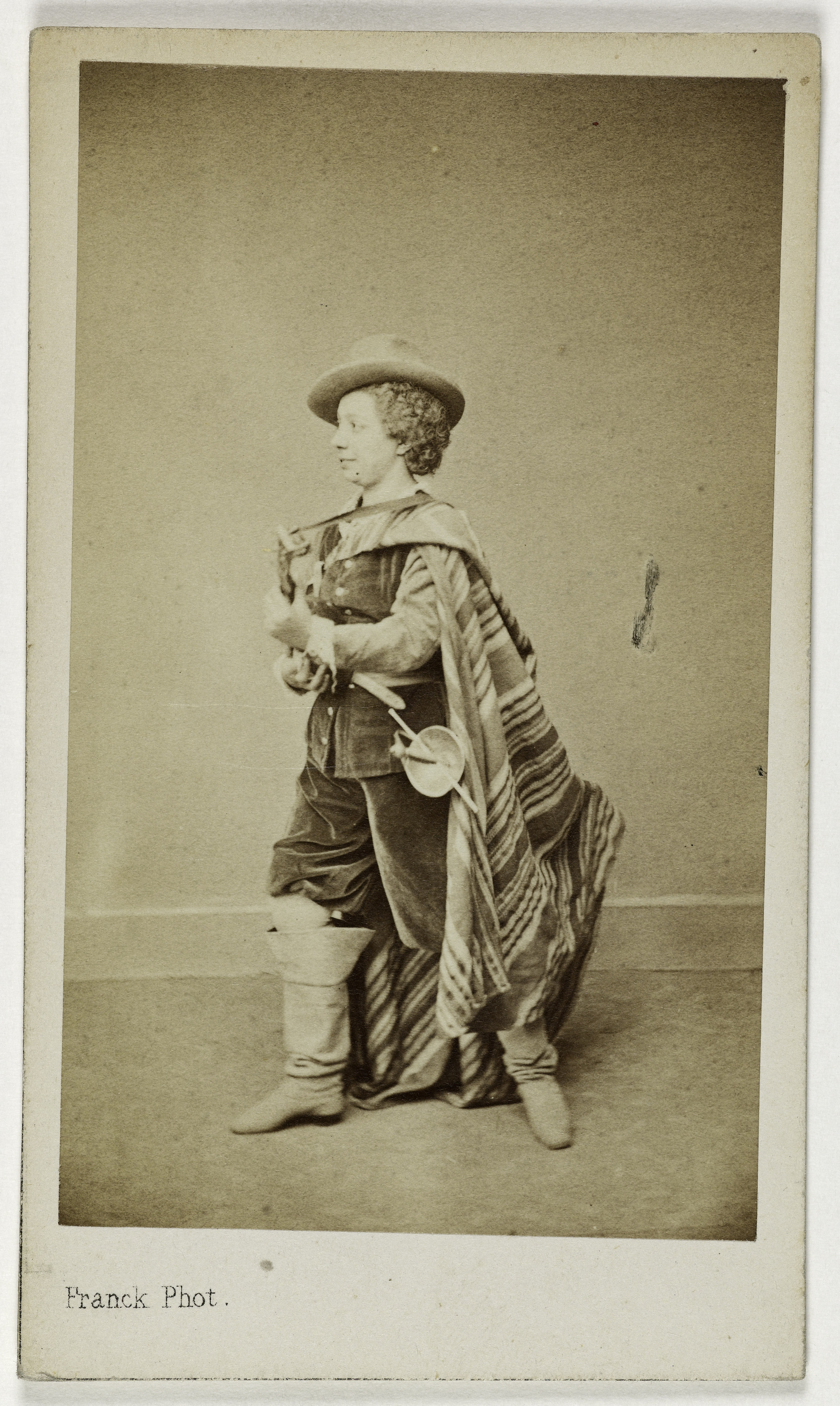 Franck, Portrait de Girard Juliette-Joséphine, (actrice)