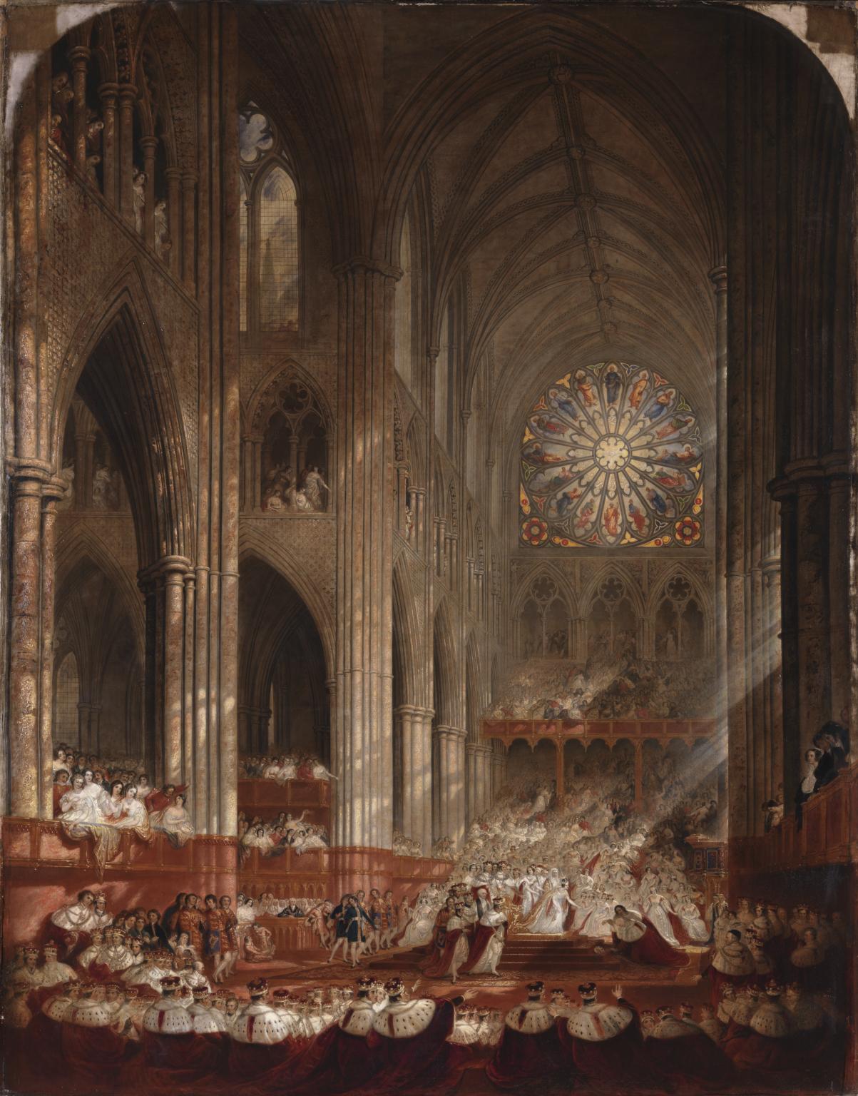 John Martin, The Coronation of Queen Victoria