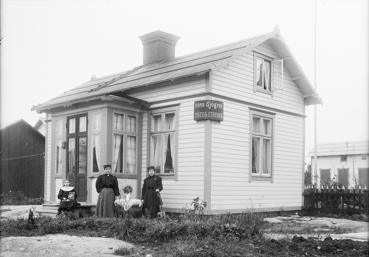 Skötsner-Edhlund, "Glansstrykerskan Anna Sjögren", Östhammar, Uppland