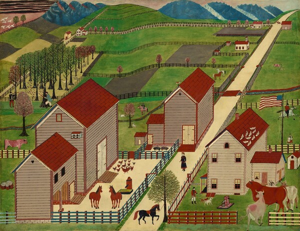American 19th Century, Mahantango Valley Farm