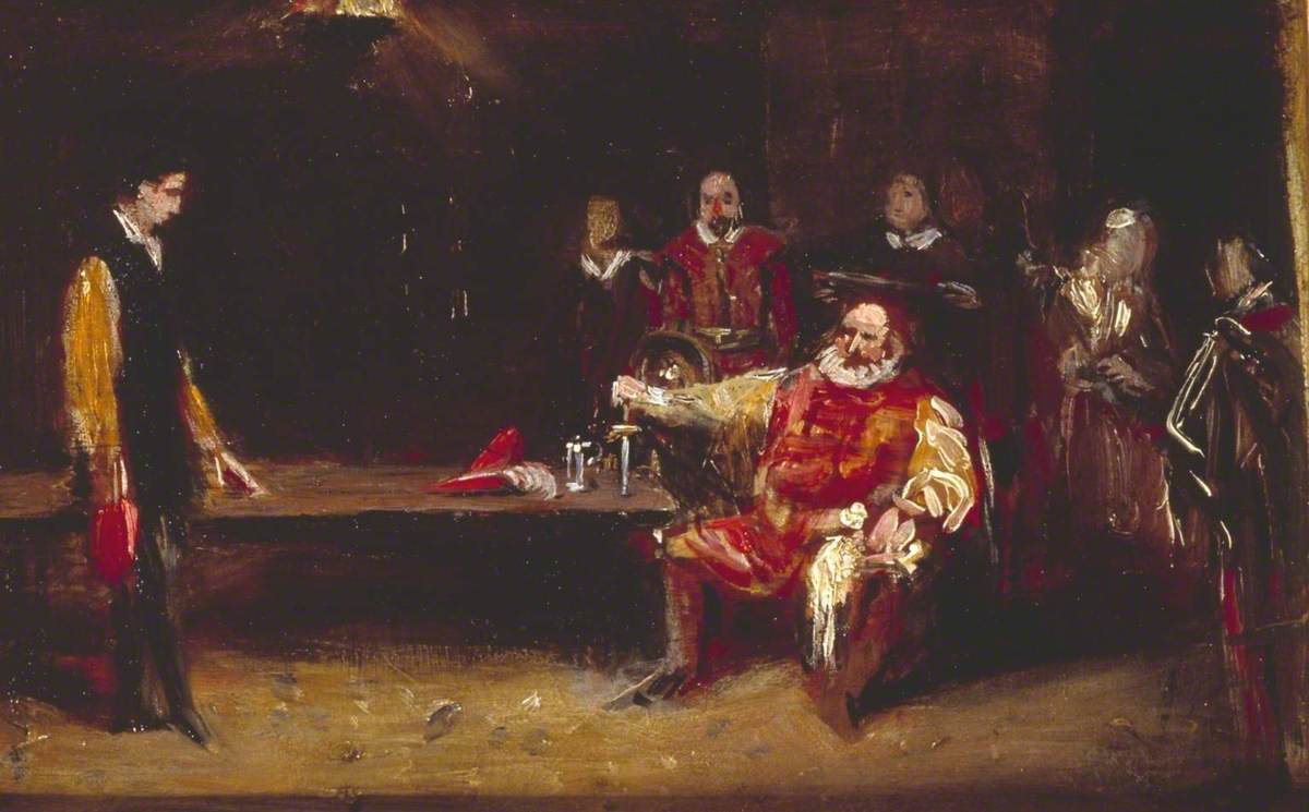 Charles Robert Leslie, Falstaff Personating the King