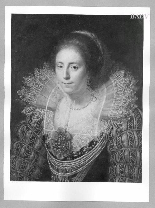 Paulus Moreelse, Portrait of Gertrud v. Aldenbokum