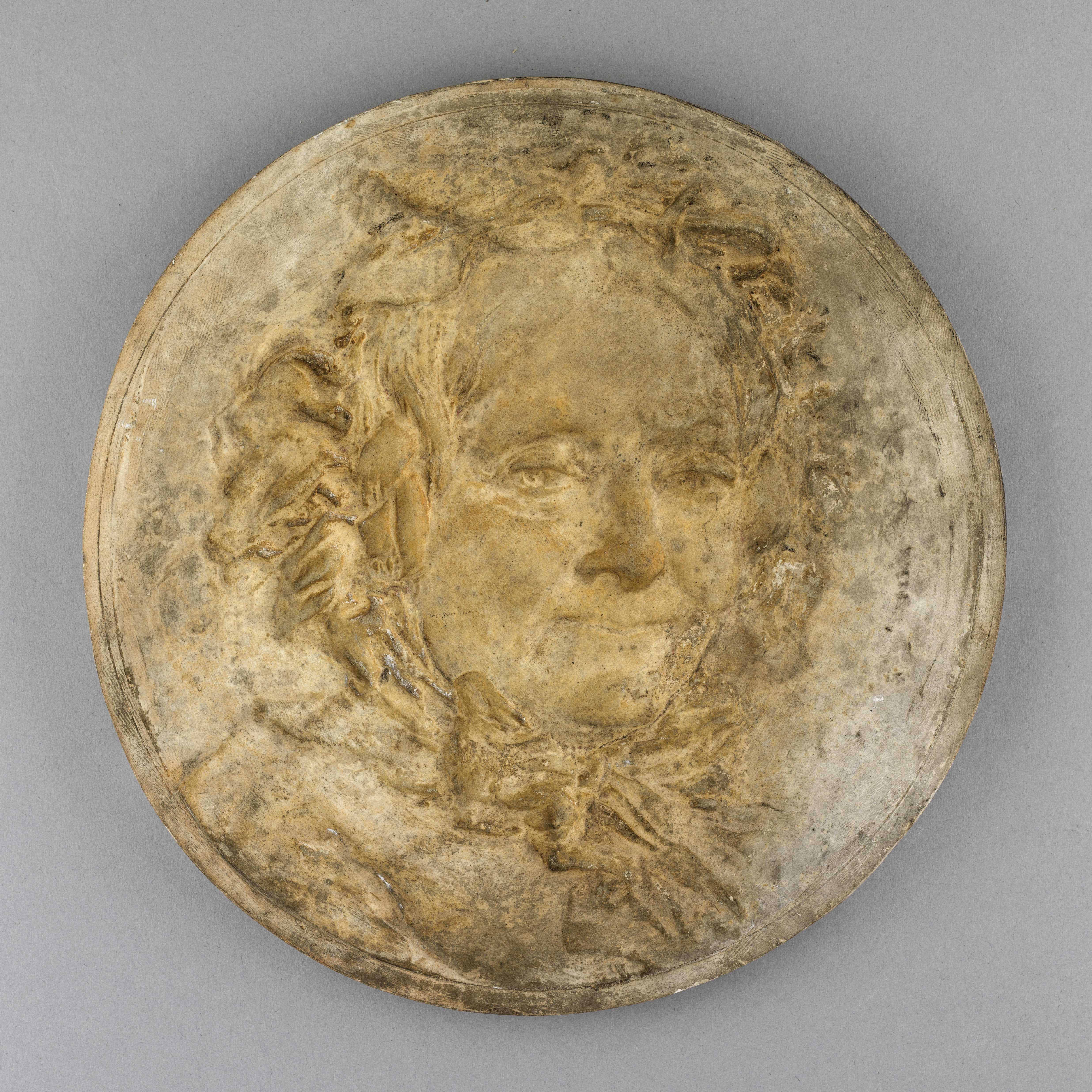 Jean-Baptiste Carpeaux, Portrait de femme âgée portant une coiffe en dentelle