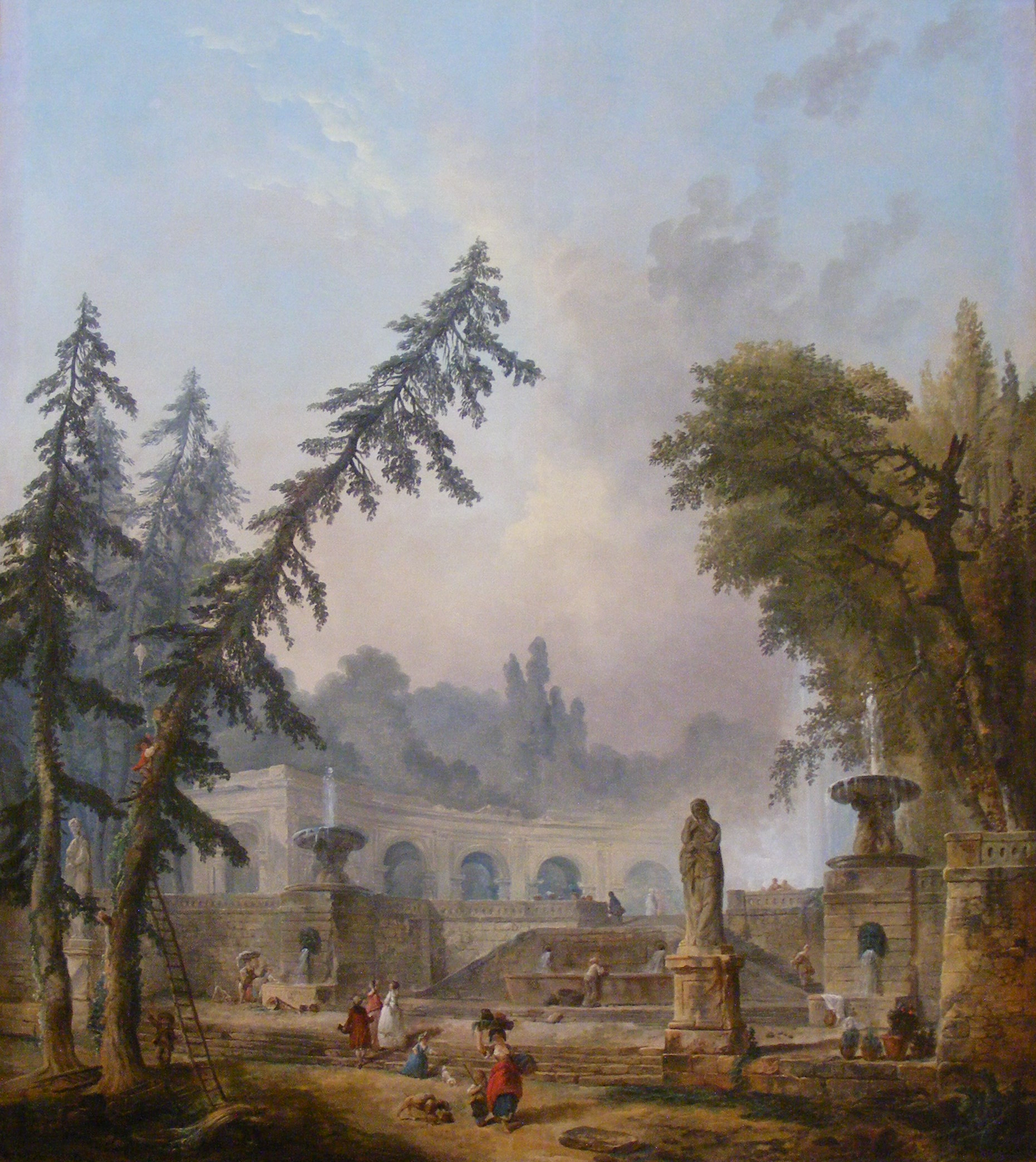 Hubert Robert, Landscape
