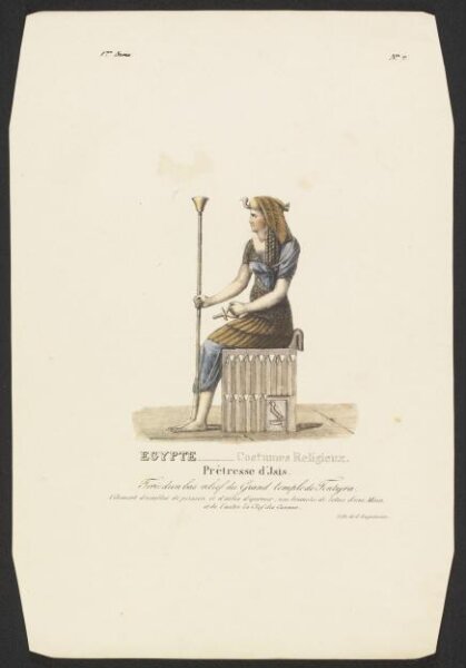 Godefroy Engelmann, Ancient Egyptian costume