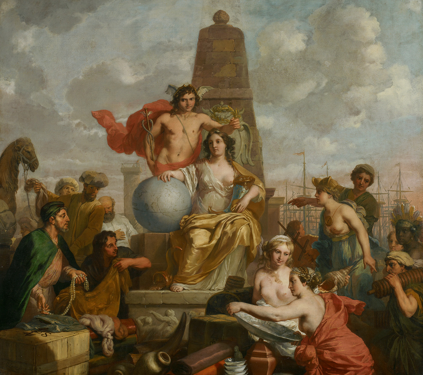Gerard de Lairesse, De Stedenmaagd van Amsterdam