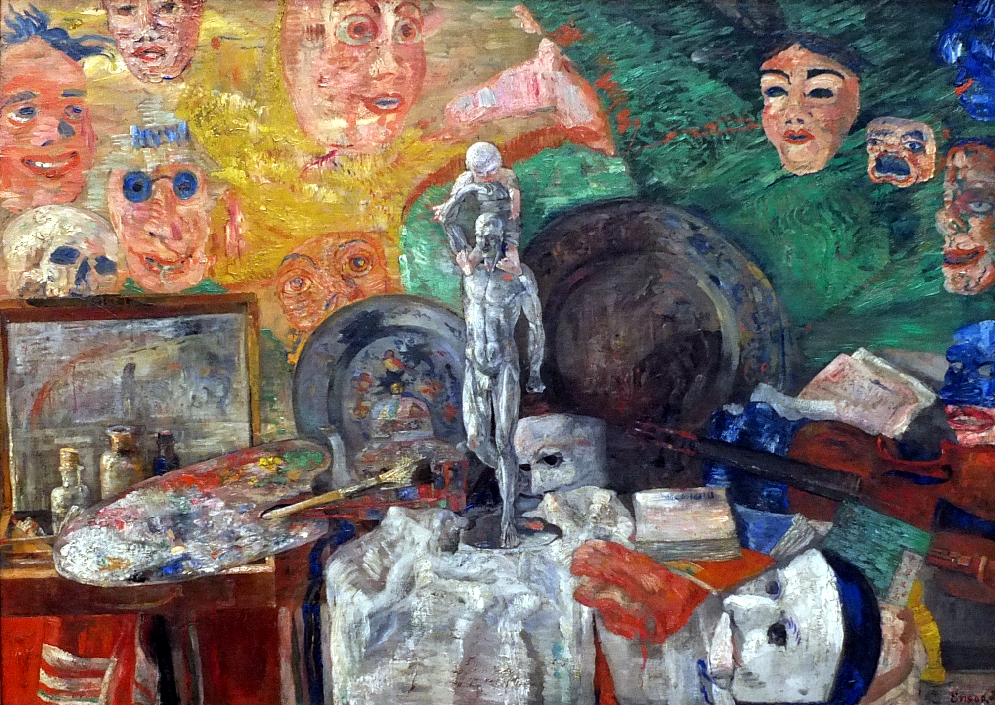 James Ensor, Still Life in the Studio