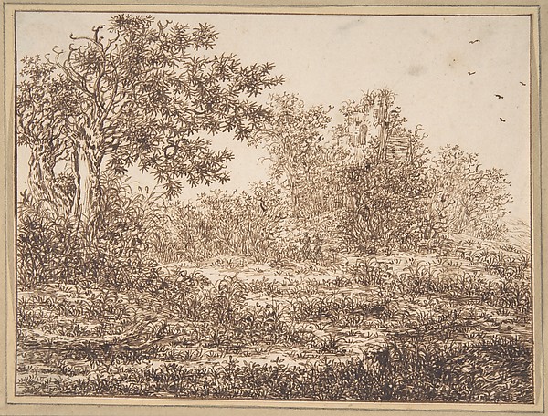 Adriaen Hendriksz. Verboom, Dune Landscape with Trees