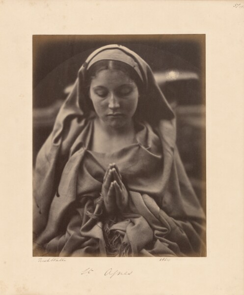 Julia Margaret Cameron, St. Agnes
