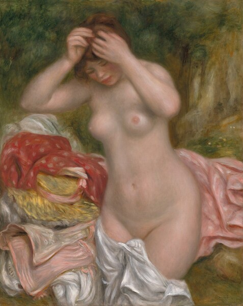 Auguste Renoir, Bather Arranging Her Hair