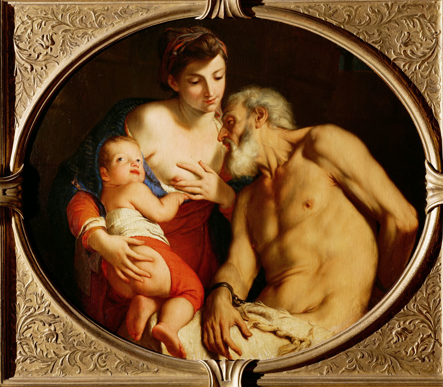 Carlo Cignani, Caritas Romana (Cimon und Pero)