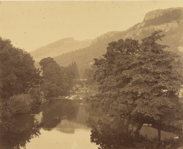 Roger Fenton, [Landscape with river]