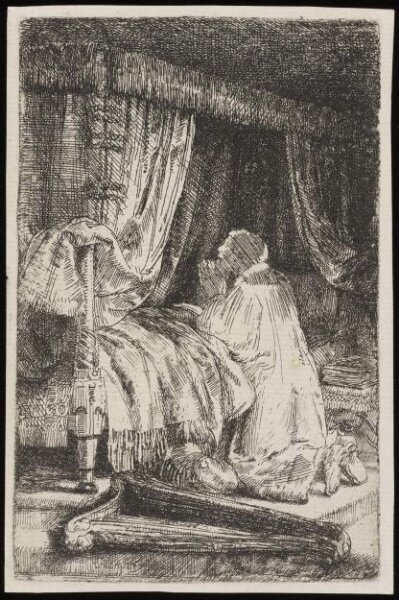 Rembrandt van Rijn, David in Prayer