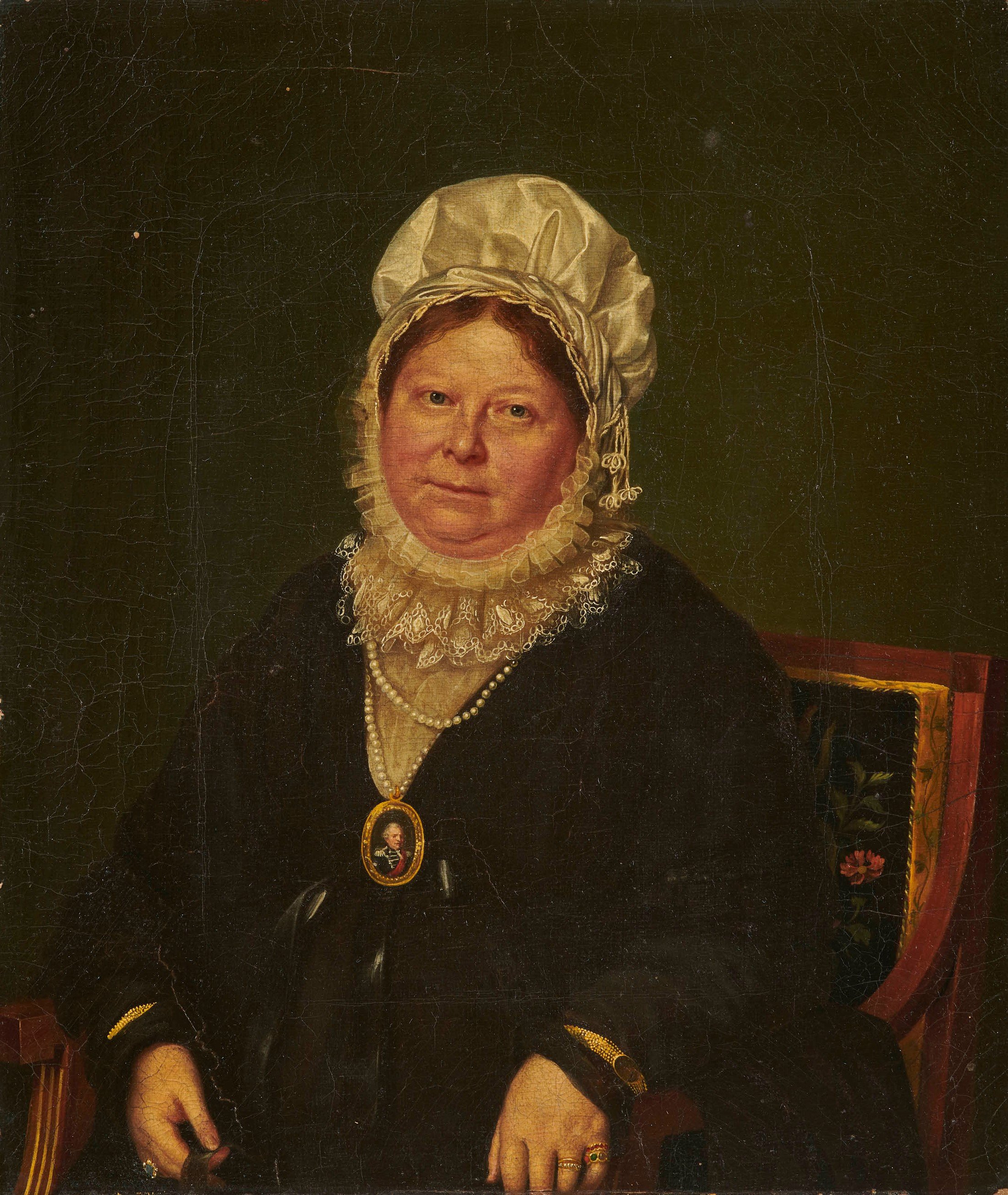 Franz Seraph Stirnbrand, Porträt Königin Charlotte Mathilde von Württemberg als Witwe