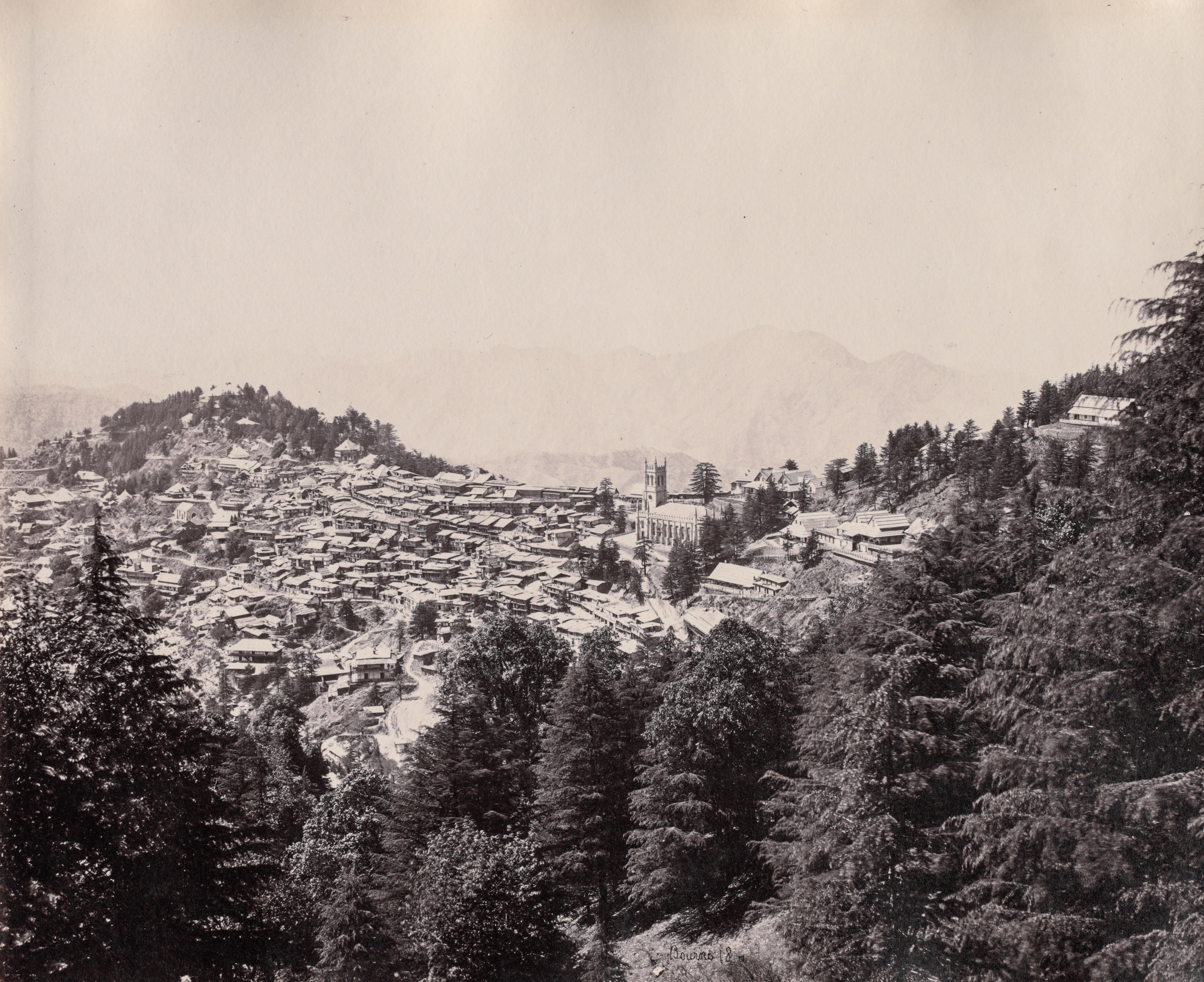 Samuel Bourne, Shimla