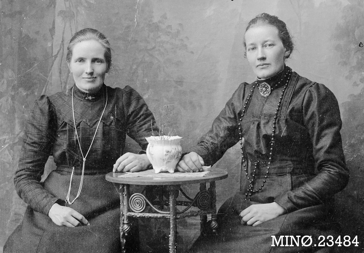 Iv. Olsen, Portrett av to kvinner
