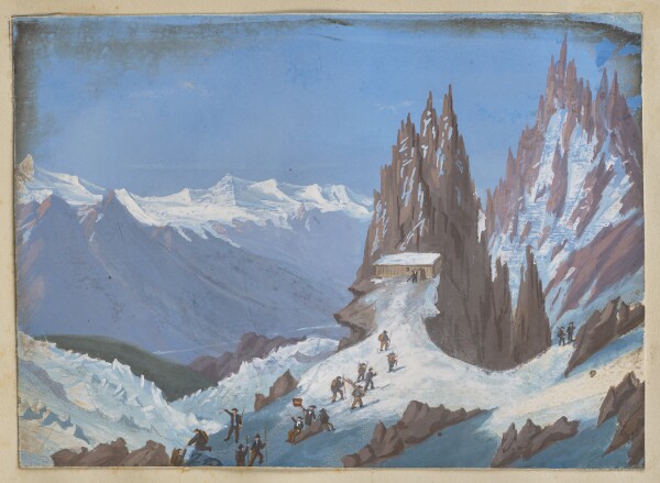 Unknown, [Mountain climbing]
