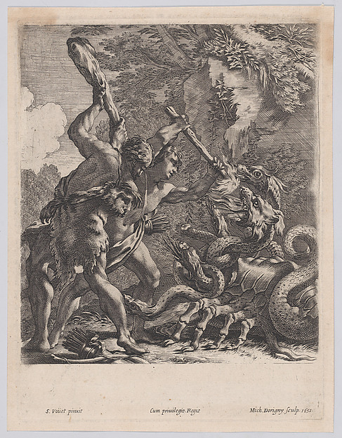 Michel Dorigny, Hercules and the Hydra