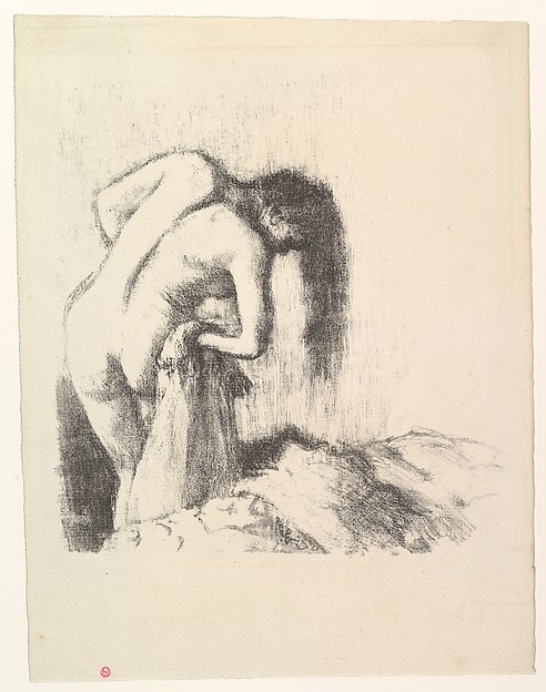 Edgar Degas, After the Bath III