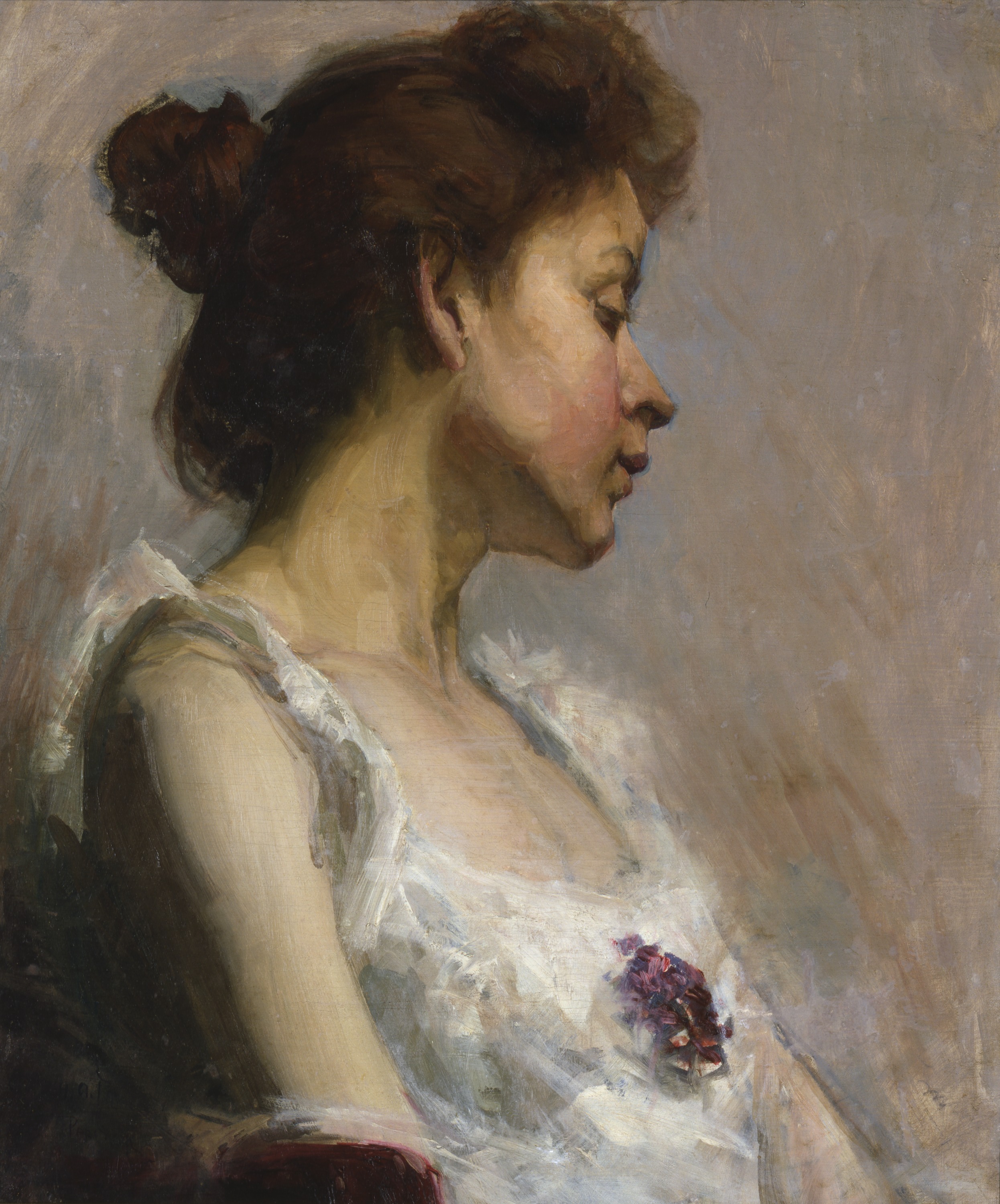 Henry Ossawa Tanner, Portrait of the Artist's Wife