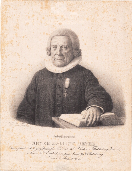Wilhelm Marstrand, Pastor S. M. Beyer
