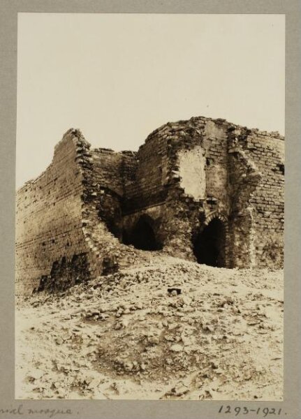 K.A.C. Creswell, North angle of the tomb of Abu Ali, Cairo