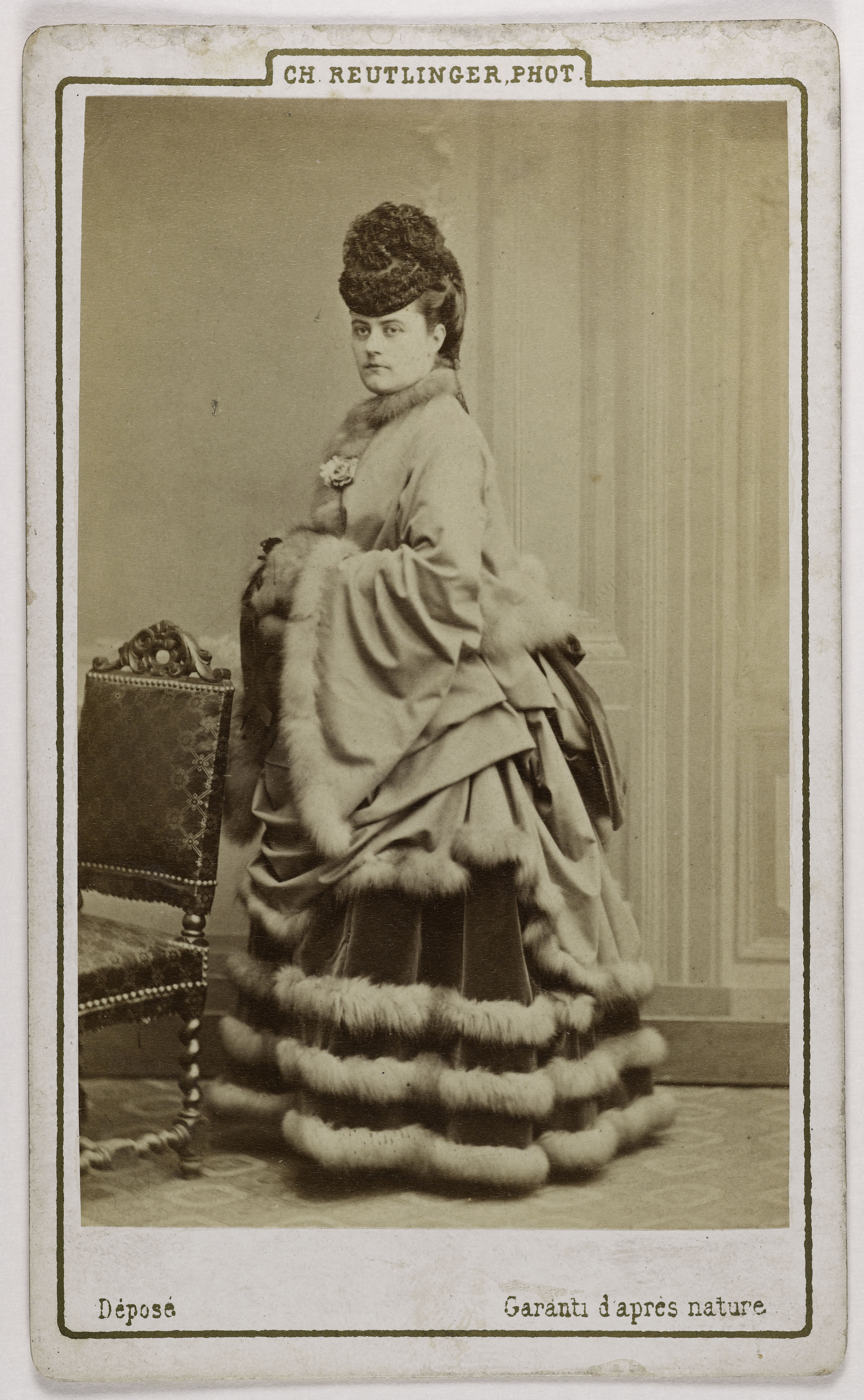 Charles Reutlinger, Portrait de Louise Blot (actrice)