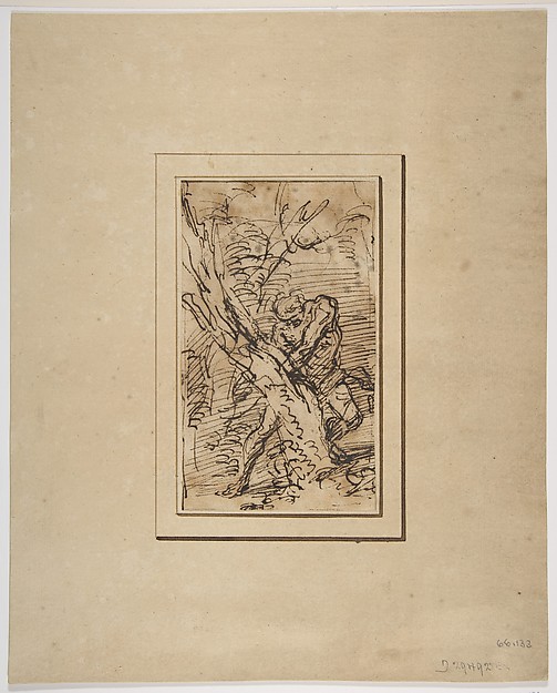Salvator Rosa, Milo of Crotona