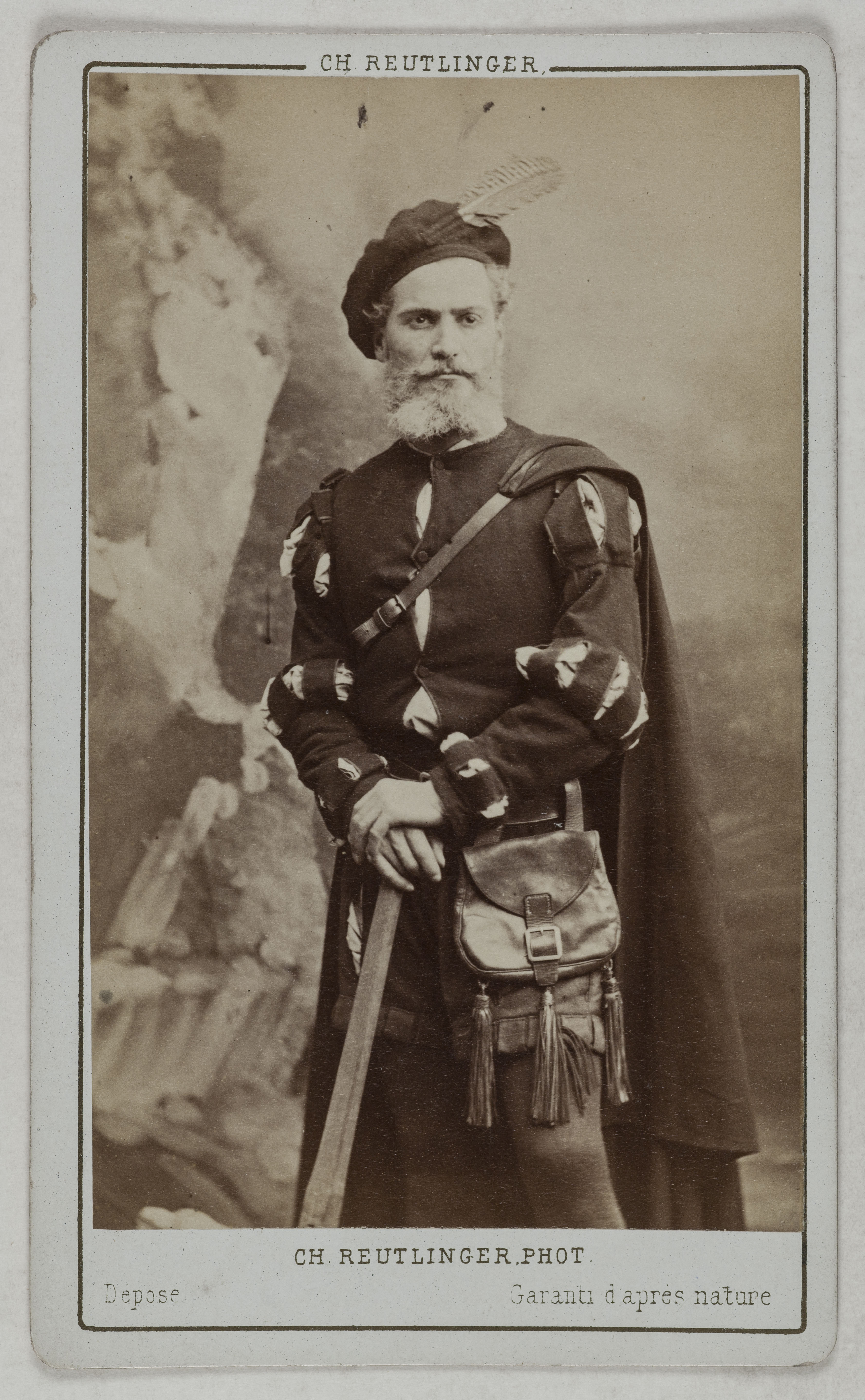 Charles Reutlinger, Portrait de Devoyod, (chanteur d'opéra)